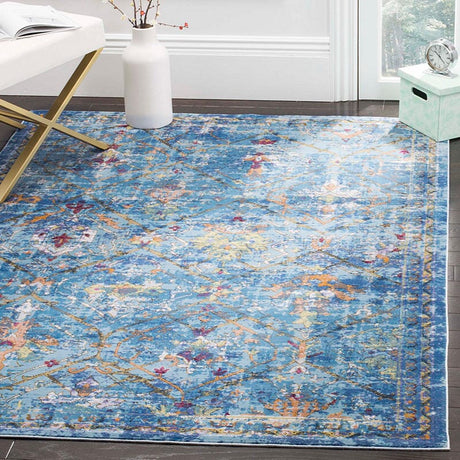 Safavieh Aria Ara169B Blue / Multi Rugs.