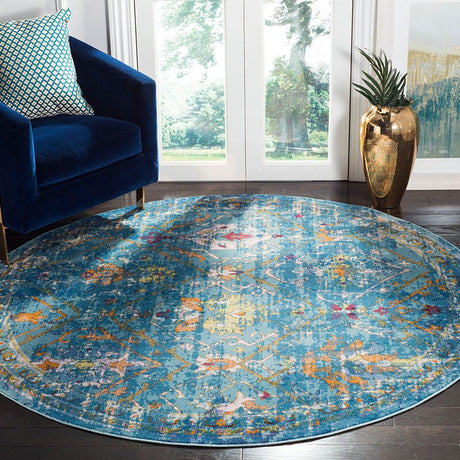 Safavieh Aria Ara169B Blue / Multi Rugs.