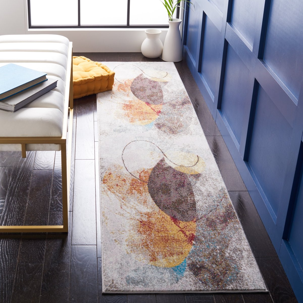 Safavieh Aria Ara180Q Ivory/Red Rugs.