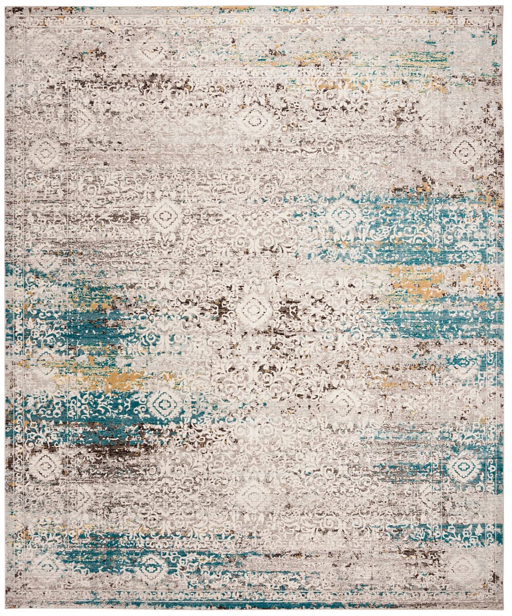 Safavieh Aria Ara183B Blue / Creme Rugs.