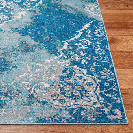 Safavieh Aria Ara187M Light Blue/Ivory Rugs - Safavieh - ara187m - 6r