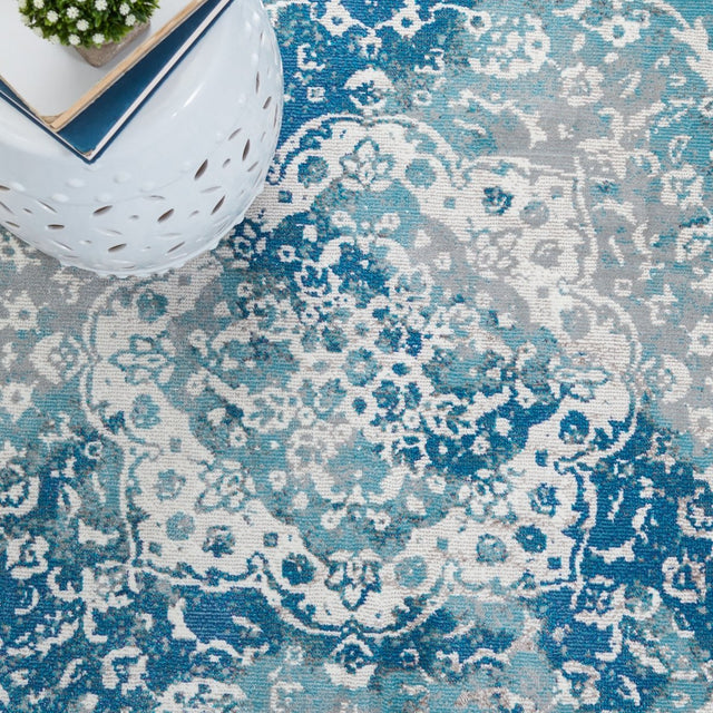 Safavieh Aria Ara187M Light Blue/Ivory Rugs.