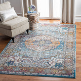 Safavieh Aria Ara191K Turquoise/Light Orange Rugs.