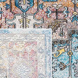 Safavieh Aria Ara191K Turquoise/Light Orange Rugs.