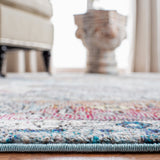Safavieh Aria Ara191K Turquoise/Light Orange Rugs.