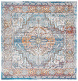 Safavieh Aria Ara191K Turquoise/Light Orange Rugs.