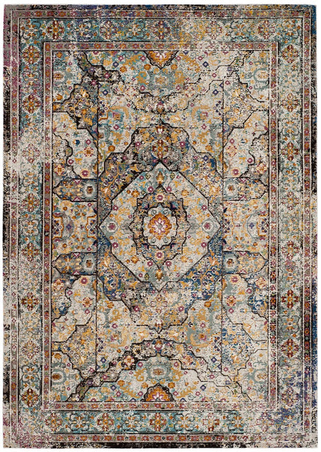 Safavieh Aria Ara199B Blue / Multi Rugs - Safavieh - ara199b - 4