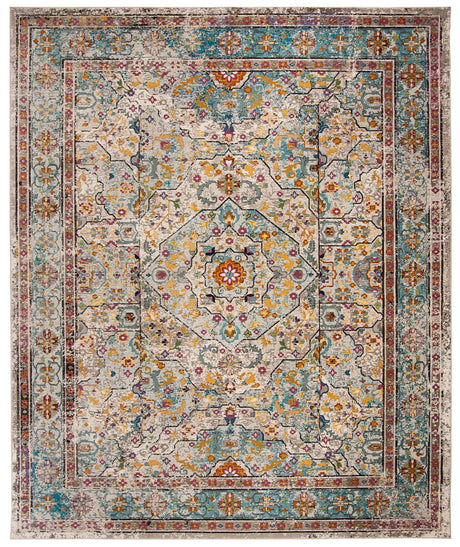 Safavieh Aria Ara199C Cream / Blue Rugs.