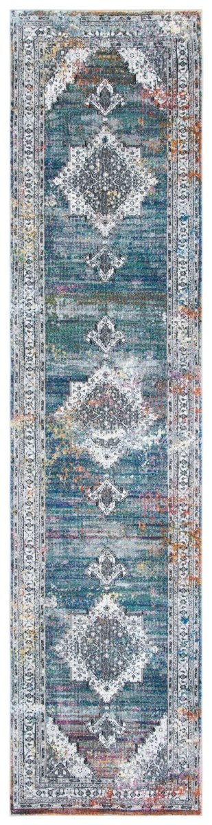 Safavieh Aria Ara201M Ivory/Blue Rug.