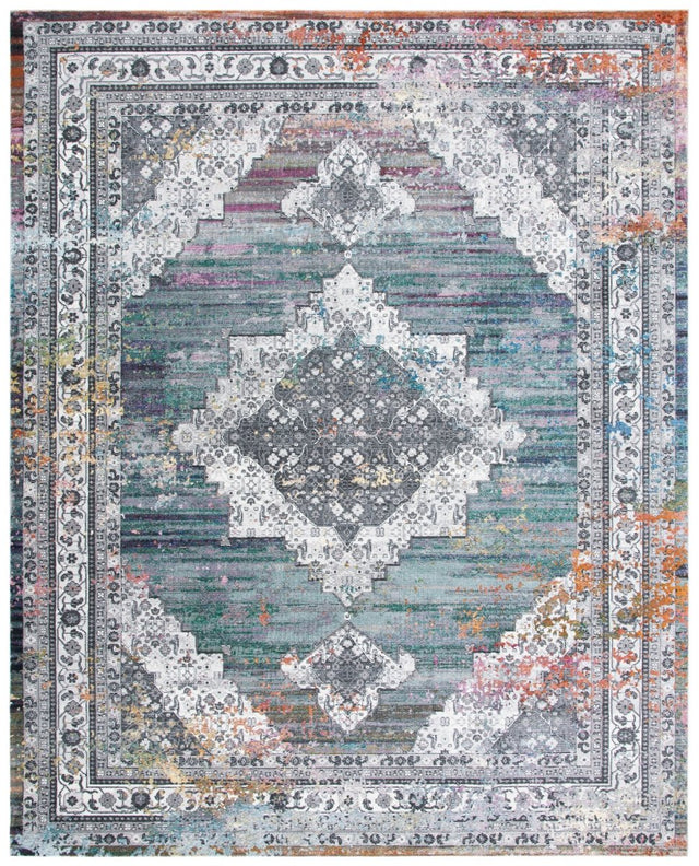 Safavieh Aria Ara201M Ivory/Blue Rug.