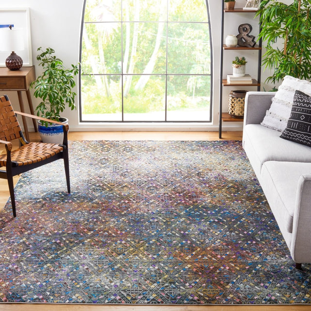 Safavieh Aria Ara203M Blue/Ivory Rug.