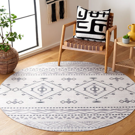 Safavieh Arizona Arz104B Beige/Charcoal Rug - Safavieh - arz104b - 6r