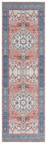 Safavieh Arizona Arz105P Rust/Navy Rug.
