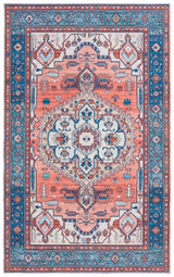 Safavieh Arizona Arz105P Rust/Navy Rug.