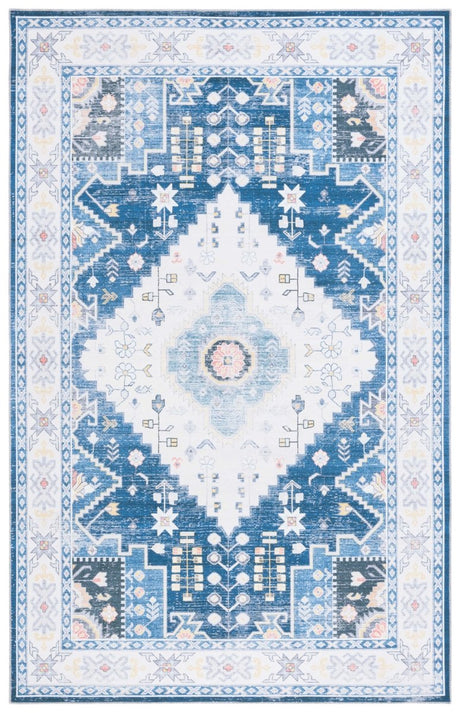 Safavieh Arizona Arz107N Navy/Ivory Rug.