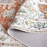 Safavieh Arizona Arz120A Ivory/Rust Rug.