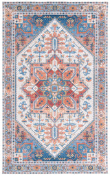 Safavieh Arizona Arz120Q Rust/Navy Rug.