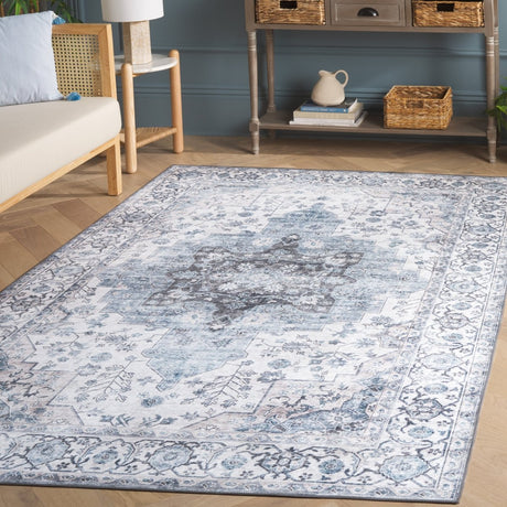 Safavieh Arizona Arz123A Ivory/Blue Rug.