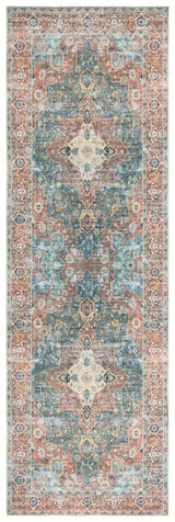 Safavieh Arizona Arz126R Rust/Blue Green Rug.