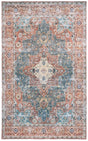 Safavieh Arizona Arz126R Rust/Blue Green Rug.