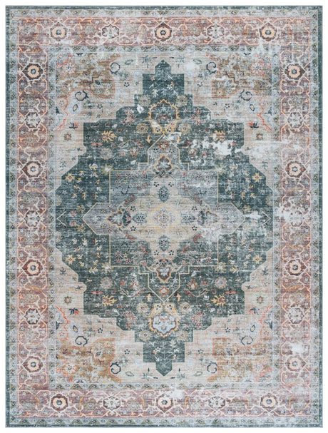 Safavieh Arizona 10'-0" x 14'-0" Rug in Green / Light Brown