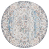 Safavieh Arizona 6'-0" x 6'-0" Rug in Ivory / Light Blue
