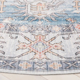 Safavieh Arizona 6'-0" x 6'-0" Rug in Ivory / Light Blue