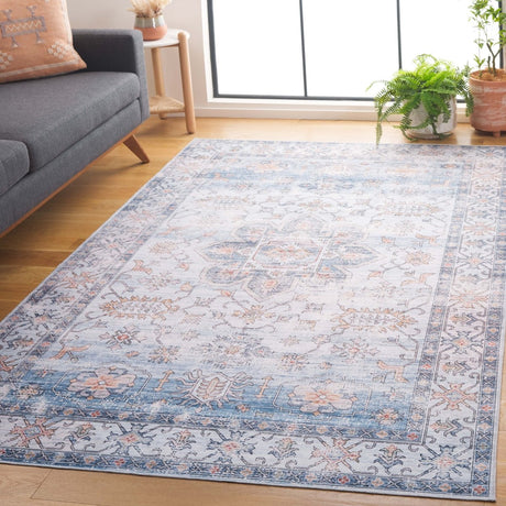 Safavieh Arizona Arz128F Ivory/Light Blue Rug.