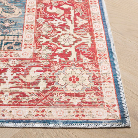 Safavieh Arizona Arz137N Blue Green/Rust Rug.