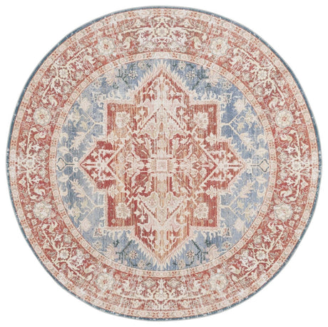 Safavieh Arizona Arz137N Blue Green/Rust Rug.