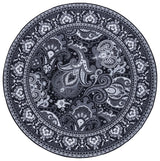 Safavieh Arizona 6'-0" x 6'-0" Rug in Black / Grey