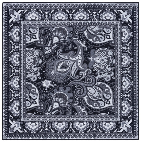 Safavieh Arizona 6'-0" x 6'-0" Rug in Black / Grey