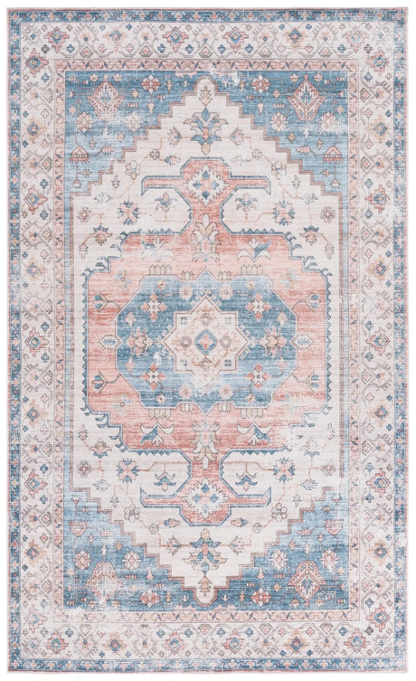 Safavieh Arizona 4'-0" x 6'-0" Rug in Beige / Light Blue