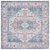 Safavieh Arizona 6'-0" x 6'-0" Rug in Beige / Light Blue