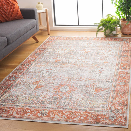 Safavieh Arizona Arz199P Rust/Sage Rug - Safavieh - arz199p - 3