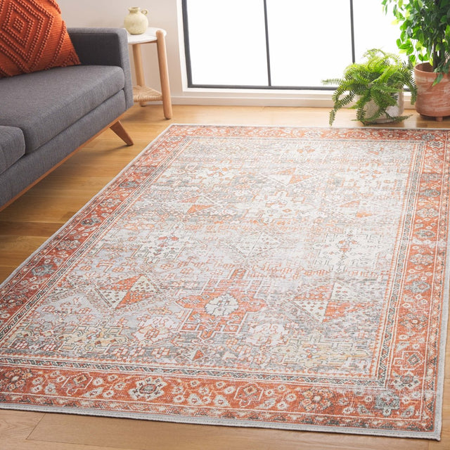 Safavieh Arizona Arz199P Rust/Sage Rug.