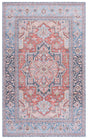 Safavieh Arizona 4'-0" x 6'-0" Rug in Rust / Blue