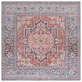 Safavieh Arizona 6'-0" x 6'-0" Rug in Rust / Blue