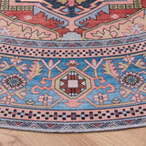 Safavieh Arizona 6'-0" x 6'-0" Rug in Rust / Blue