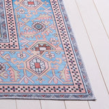 Safavieh Arizona 4'-0" x 6'-0" Rug in Rust / Blue