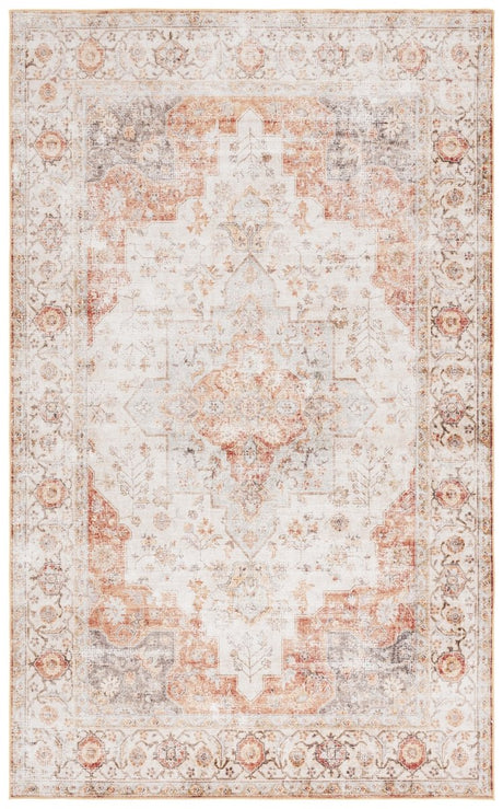 Safavieh Arizona Arz205B Beige/Rust Rug - Safavieh - arz205b - 3