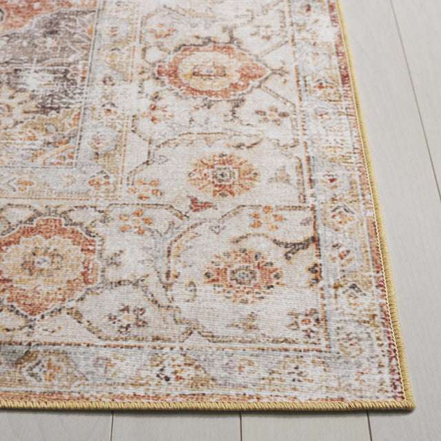 Safavieh Arizona Arz205B Beige/Rust Rug.