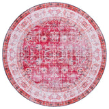 Safavieh Arizona 6'-0" x 6'-0" Rug in Red / Beige