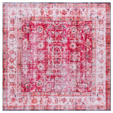 Safavieh Arizona 6'-0" x 6'-0" Rug in Red / Beige