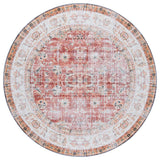 Safavieh Arizona 6'-0" x 6'-0" Rug in Rust / Beige