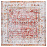 Safavieh Arizona 6'-0" x 6'-0" Rug in Rust / Beige