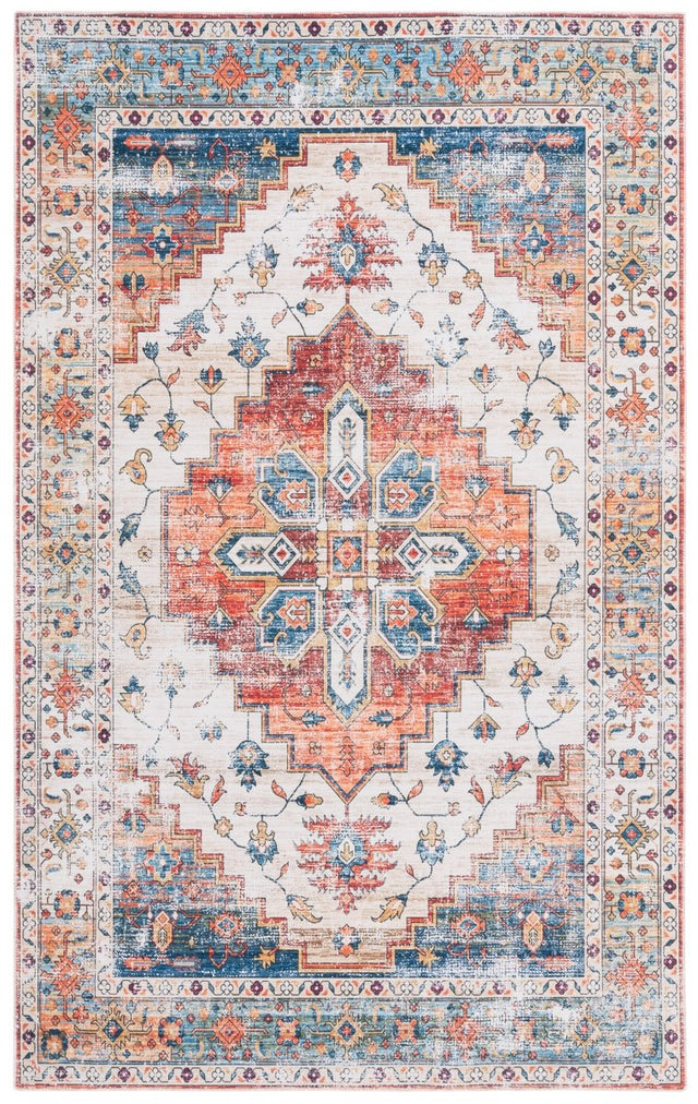 Safavieh Arizona Arz209P Rust/Beige Rug.