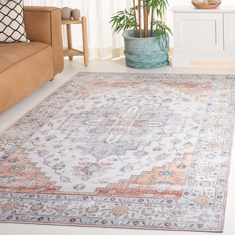 Safavieh Arizona Arz209W Sage/Light Rust Rug - Safavieh - arz209w - 3