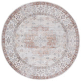 Safavieh Arizona 6'-0" x 6'-0" Rug in Beige / Rust