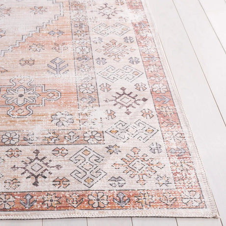 Safavieh Arizona 4'-0" x 6'-0" Rug in Beige / Rust